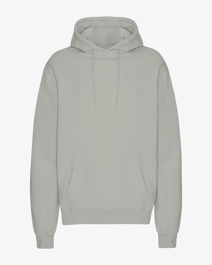 Sudadera con capucha Classic Organic de algodón orgánico - Azul acero