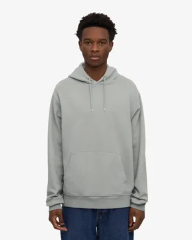 Sudadera con capucha Classic Organic de algodón orgánico – Azul acero
