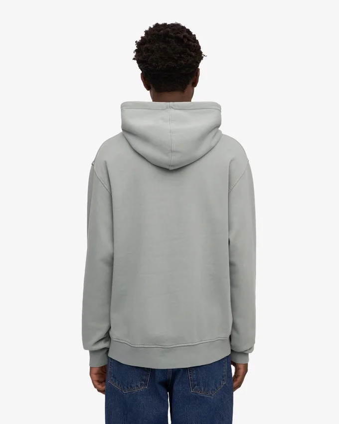 Sudadera con capucha Classic Organic de algodón orgánico - Azul acero