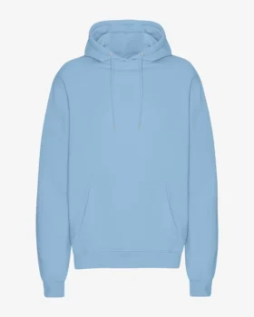 Sudadera con capucha Classic Organic de algodón orgánico — Azul mar