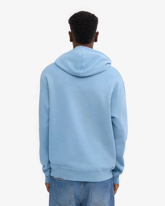 Sudadera con capucha Classic Organic de algodón orgánico — Azul mar