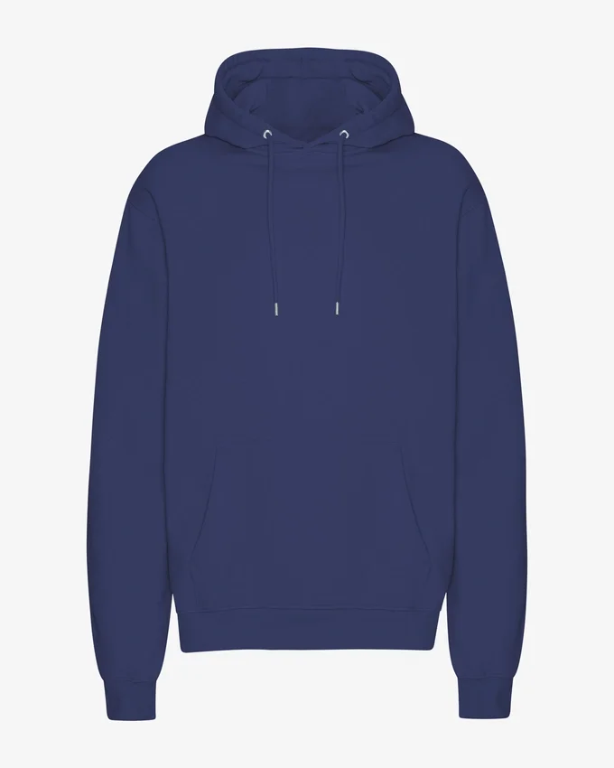 Sudadera con capucha Classic Organic de algodón orgánico - Azul marino