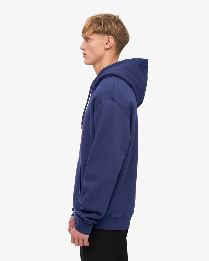 Sudadera con capucha Classic Organic de algodón orgánico - Azul marino