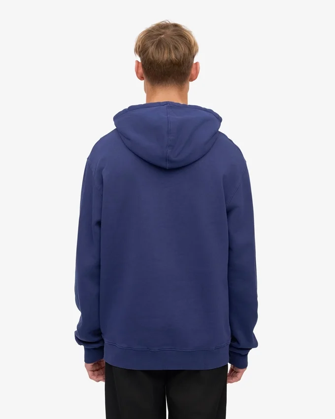 Sudadera con capucha Classic Organic de algodón orgánico - Azul marino