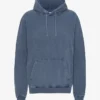 Sudadera con capucha Classic Organic de algodón orgánico - Azul Neptuno