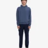 Sudadera con capucha Classic Organic de algodón orgánico - Azul Neptuno