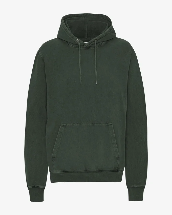 Sudadera con capucha Classic Organic de algodón orgánico - Bosque de medianoche