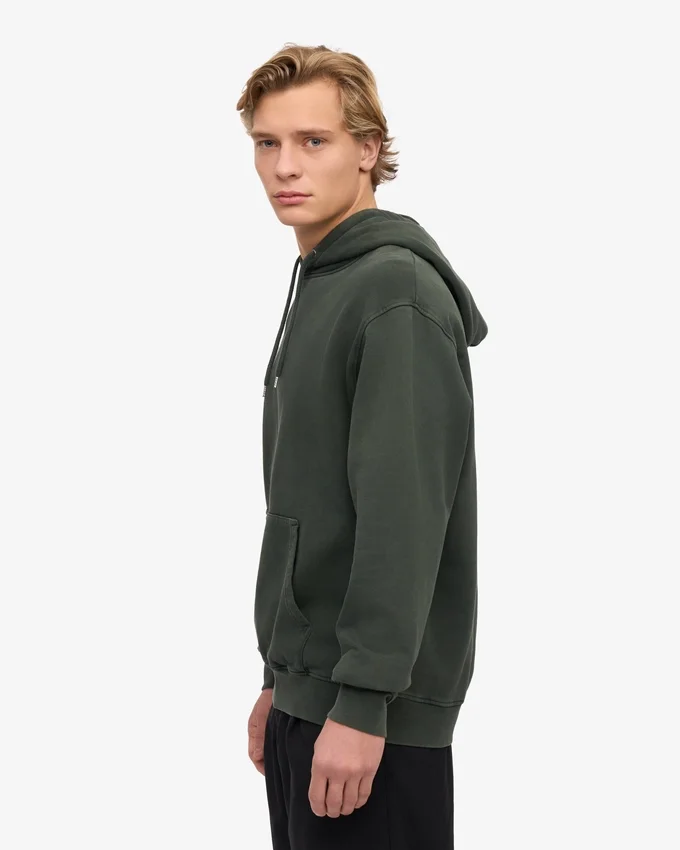 Sudadera con capucha Classic Organic de algodón orgánico - Bosque de medianoche