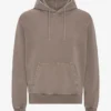 Sudadera con capucha Classic Organic de algodón orgánico - Caqui descolorido