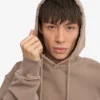 Sudadera con capucha Classic Organic de algodón orgánico - Caqui descolorido