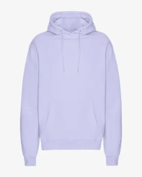 Sudadera con capucha Classic Organic de algodón orgánico - Lavanda suave