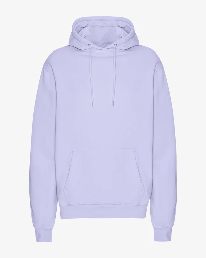 Sudadera con capucha Classic Organic de algodón orgánico - Lavanda suave