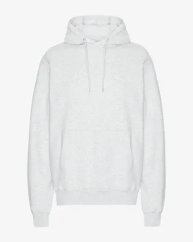 Sudadera con capucha Classic Organic de algodón orgánico - Mezcla de colores nieve
