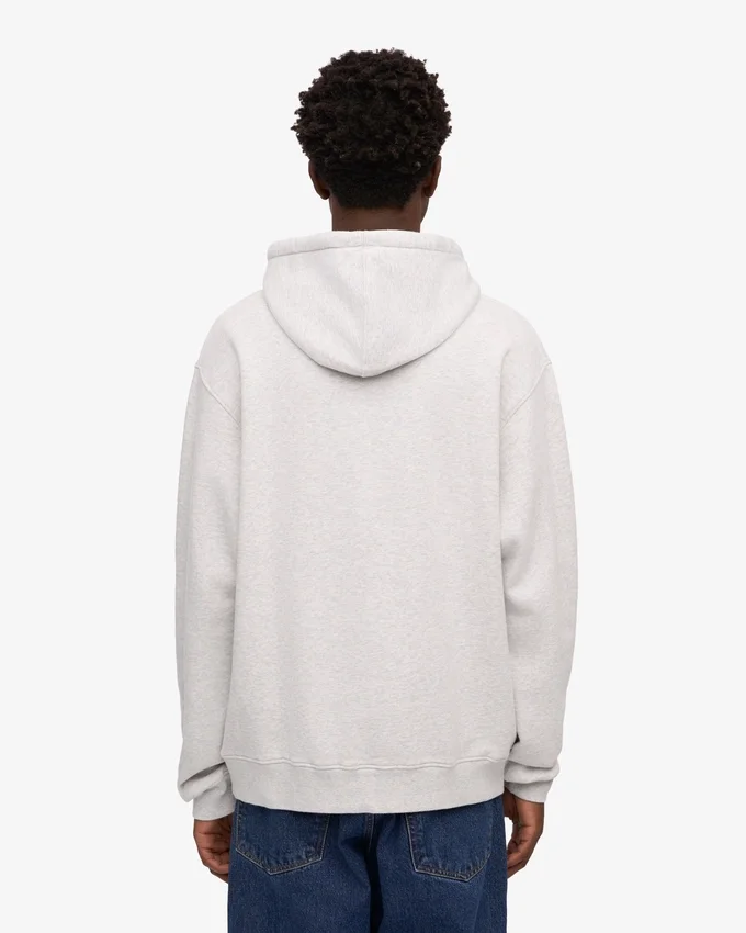 Sudadera con capucha Classic Organic de algodón orgánico - Mezcla de colores nieve