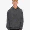 Sudadera con capucha Classic Organic de algodón orgánico - Negro descolorido