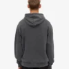 Sudadera con capucha Classic Organic de algodón orgánico - Negro descolorido