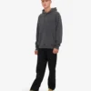 Sudadera con capucha Classic Organic de algodón orgánico - Negro descolorido