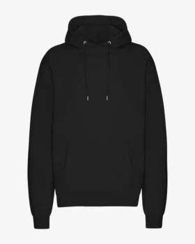 Sudadera con capucha Classic Organic de algodón orgánico - Negro intenso