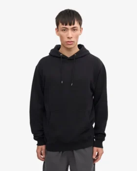 Sudadera con capucha Classic Organic de algodón orgánico – Negro intenso