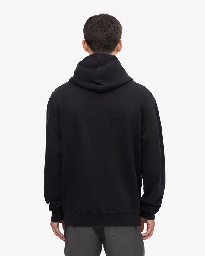 Sudadera con capucha Classic Organic de algodón orgánico - Negro intenso