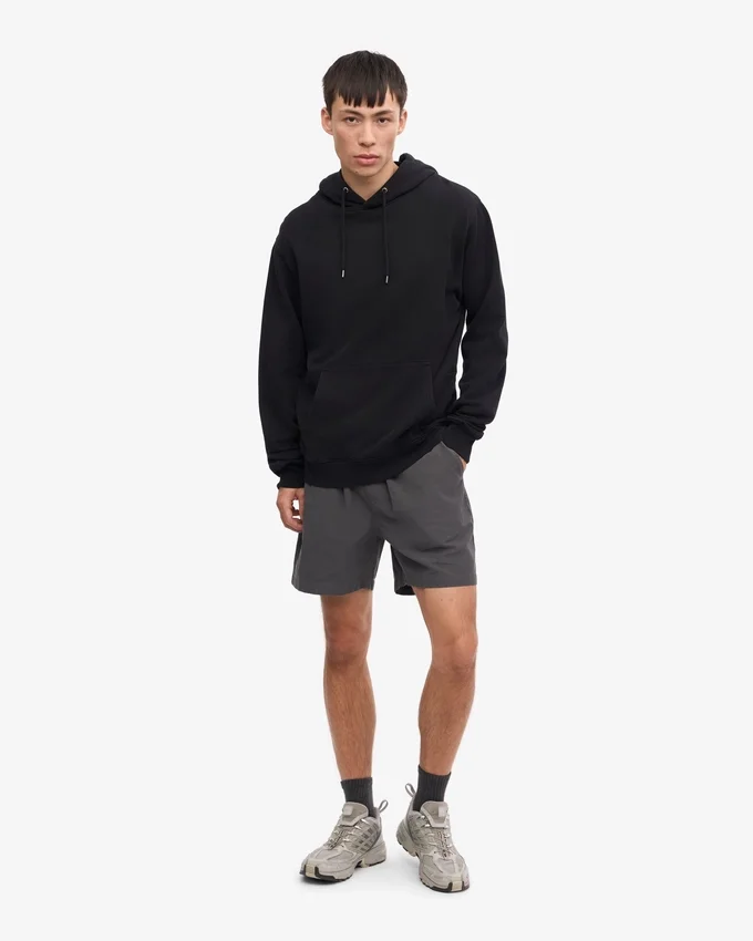 Sudadera con capucha Classic Organic de algodón orgánico - Negro intenso