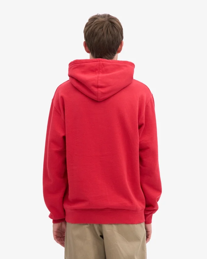 Sudadera con capucha Classic Organic de algodón orgánico - Rojo escarlata