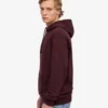 Sudadera con capucha Classic Organic de algodón orgánico - Rojo sangre