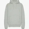 Sudadera con capucha Classic Organic - Gris jaspeado