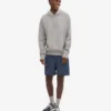 Sudadera con capucha Classic Organic - Gris jaspeado