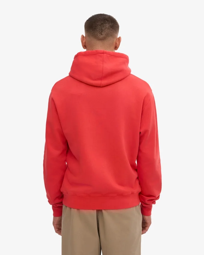 Sudadera con capucha Classic Organic - Mandarina roja