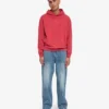 Sudadera con capucha Classic Organic - Rojo descolorido