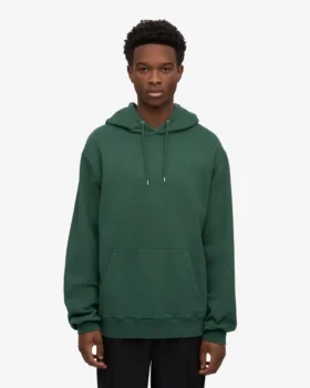 Sudadera con capucha Classic Organic – Verde esmeralda