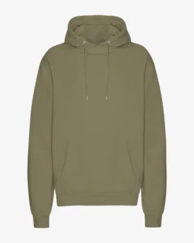 Sudadera con capucha Classic Organic - Verde oliva apagado