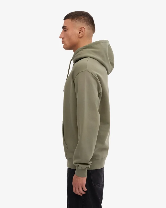 Sudadera con capucha Classic Organic - Verde oliva apagado