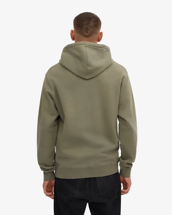 Sudadera con capucha Classic Organic - Verde oliva apagado