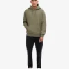 Sudadera con capucha Classic Organic - Verde oliva apagado