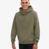 Sudadera con capucha Classic Organic - Verde oliva apagado