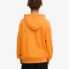Sudadera con capucha extragrande de algodón orgánico - Naranja soleado