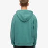 Sudadera con capucha orgánica de corte oversize - Verde pino