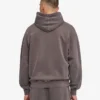 Sudadera con capucha orgánica oversize - Barro descolorido