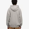 Sudadera con capucha orgánica oversize - Gris jaspeado