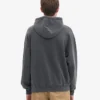 Sudadera con capucha orgánica oversize - Negro descolorido