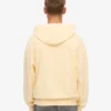 Sudadera con capucha oversize de algodón orgánico - Amarillo suave