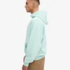 Sudadera con capucha oversize de algodón orgánico - Azul aguamarina claro