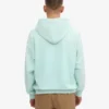 Sudadera con capucha oversize de algodón orgánico - Azul aguamarina claro