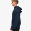 Sudadera con capucha oversize de algodón orgánico - Azul marino