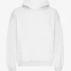 Sudadera con capucha oversize de algodón orgánico - Blanco óptico