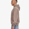 Sudadera con capucha oversize de algodón orgánico - Caqui descolorido
