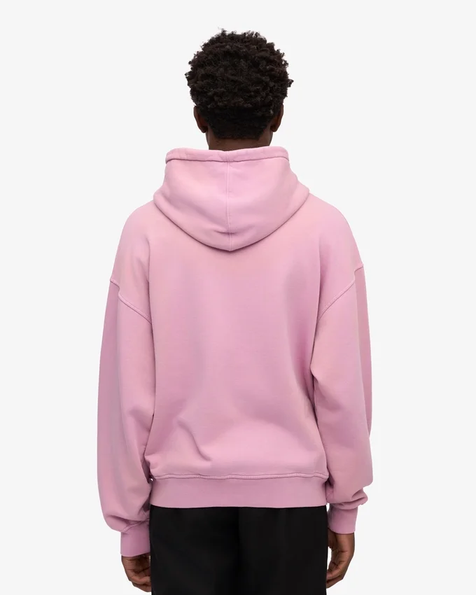 Sudadera con capucha oversize de algodón orgánico con cremallera - Flor de cerezo