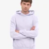 Sudadera con capucha oversize de algodón orgánico - Lavanda suave
